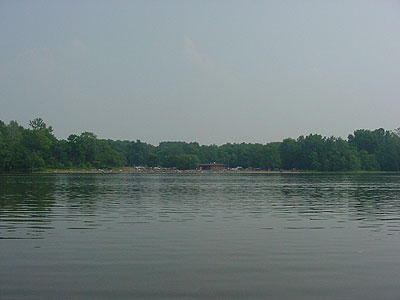 beach at Chain O'Lakes State Park